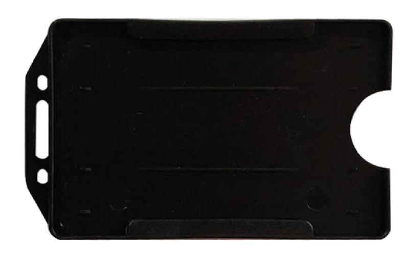 MAPİ PP KART KAPLARI DİKEY SİYAH 50'Lİ PAKET