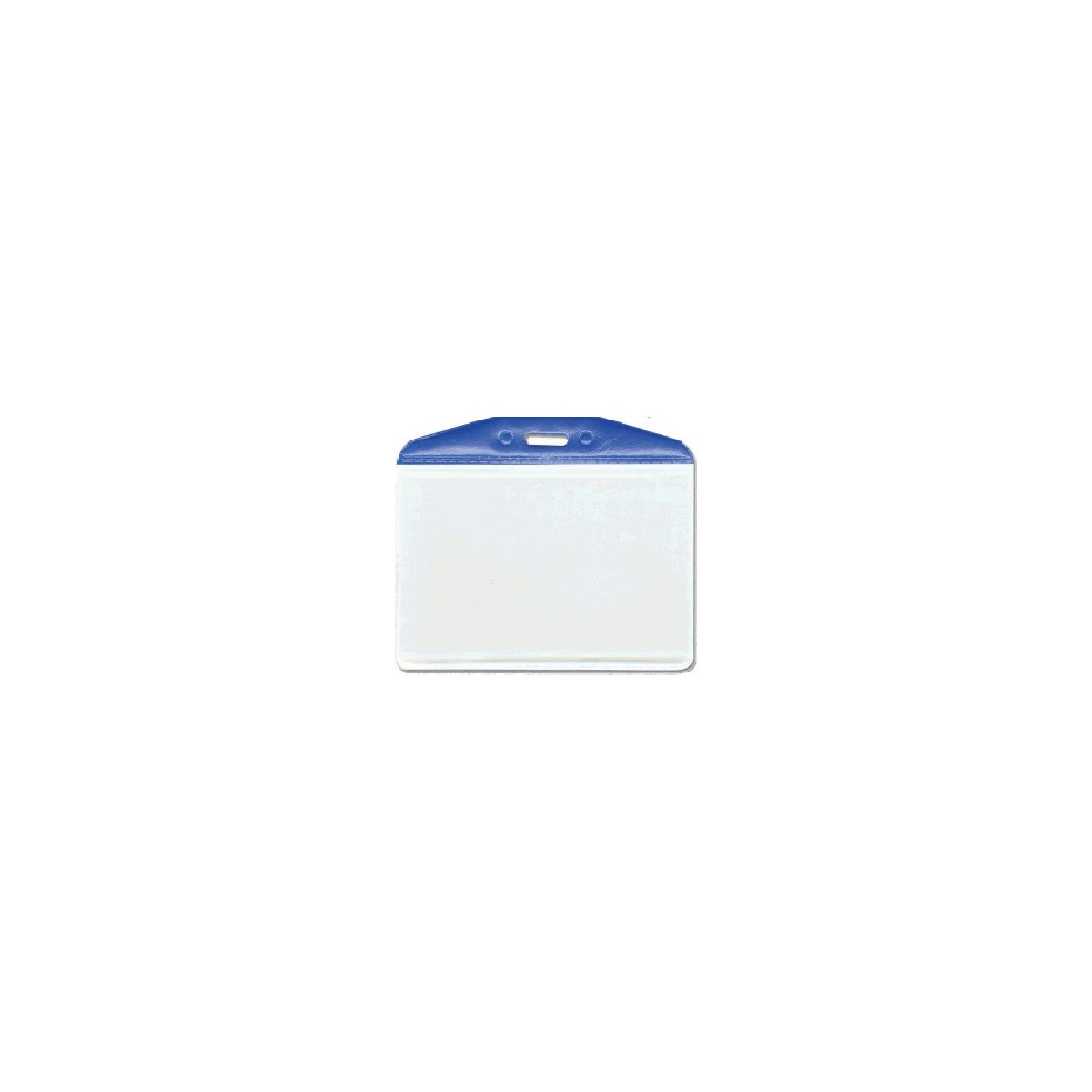 MAPİ PVC KART POŞETLERİ (OVAL) KIRMIZI ŞERİTLİ 100'LÜ PAKET