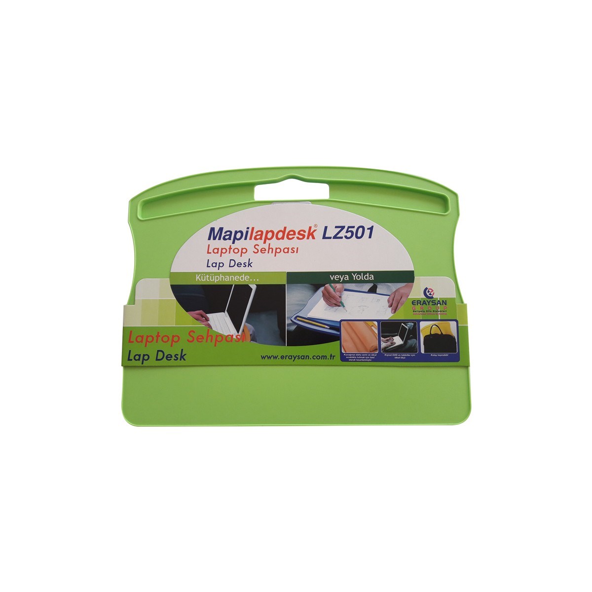 MAPİLAPDESK LZ501 LAPTOP SEHPALARI YEŞİL