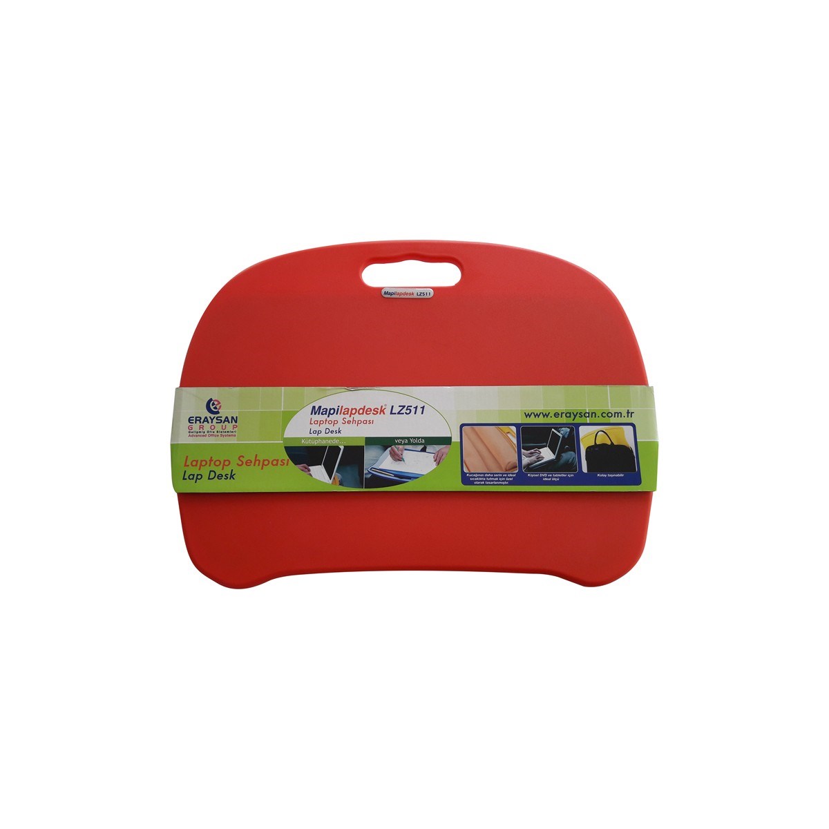 MAPİLAPDESK LZ511 LAPTOP SEHPALARI KIRMIZI