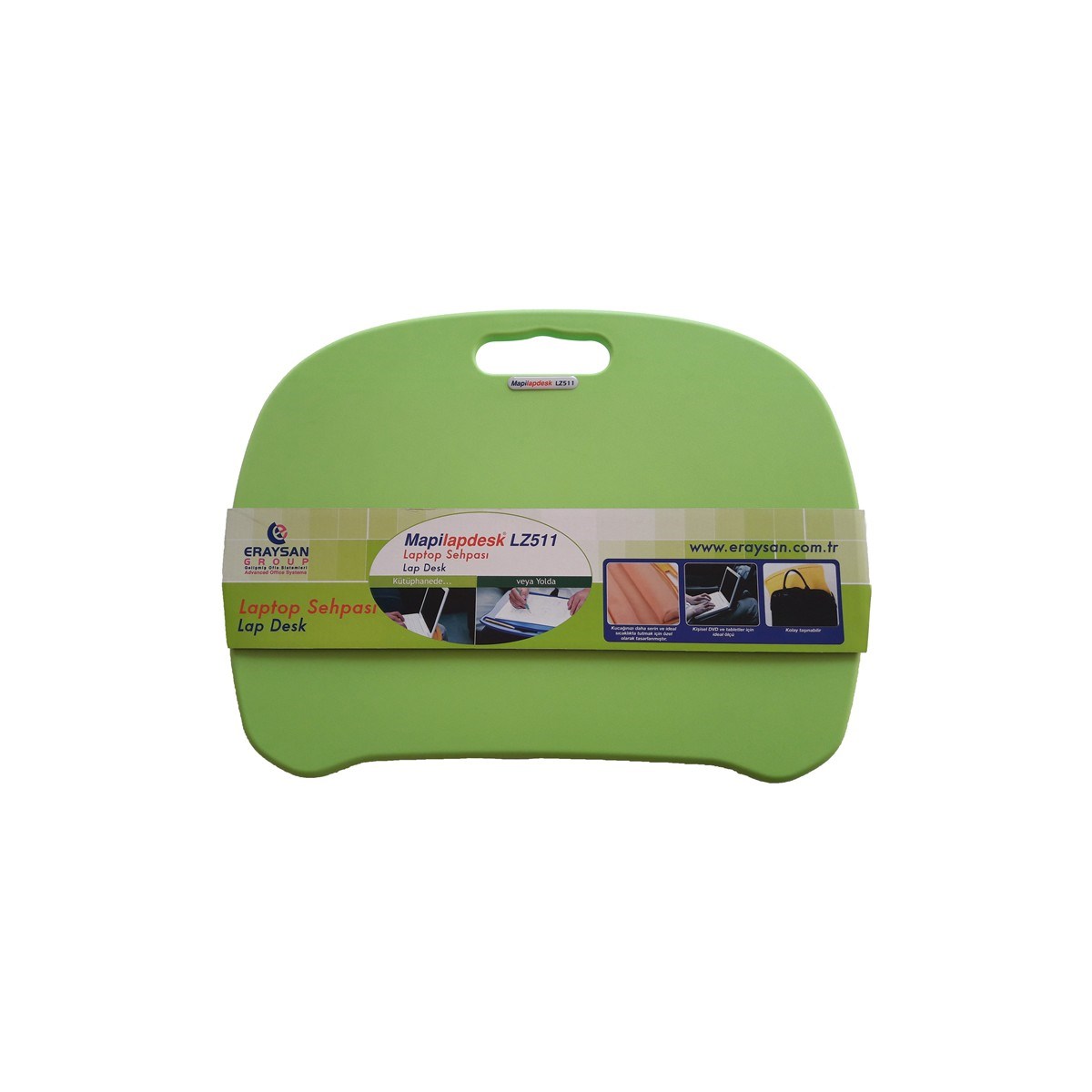 MAPİLAPDESK LZ511 LAPTOP SEHPALARI YEŞİL