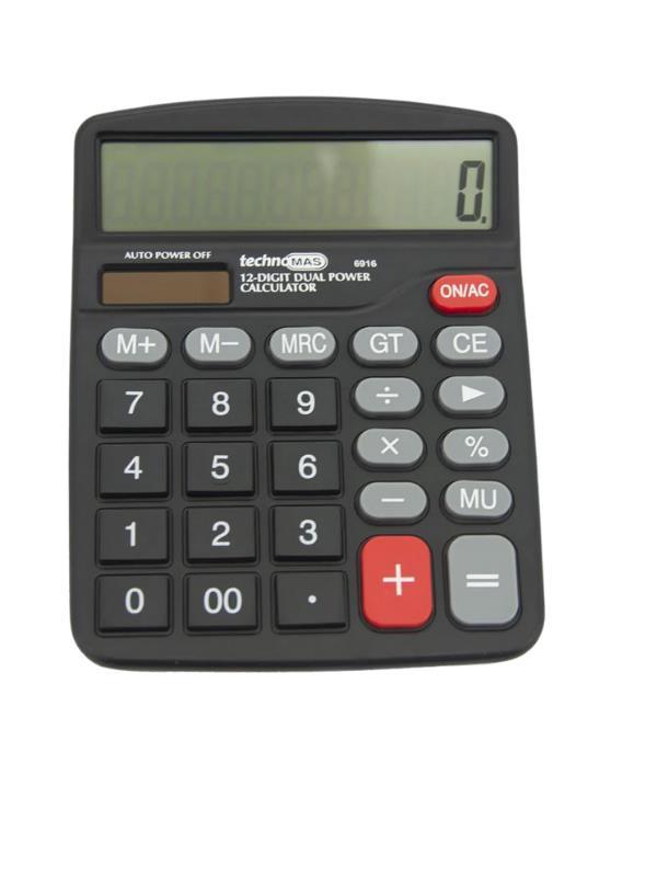MAS 6916 HESAP MAKİNASI OFİS TİPİ