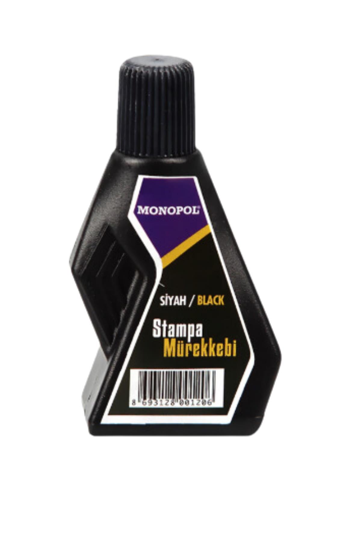 MONOPOL 1120 ISTAMPA MÜREKKEBİ  ( KAŞE MÜREKEBİ )  30ML SİYAH