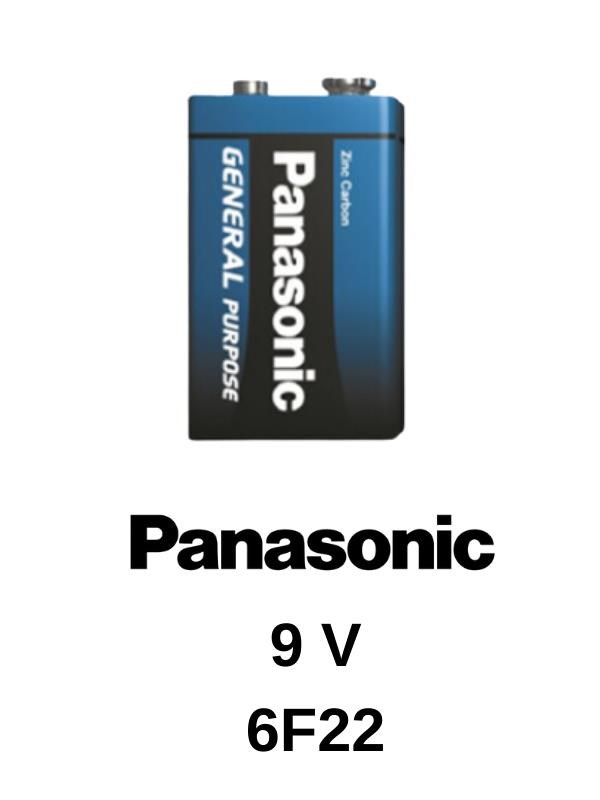 PANASONİC 9 VOLT PİL