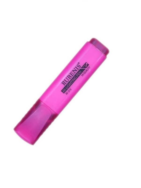 RUBENİS RF-315 FOSFORLU KALEM PEMBE
