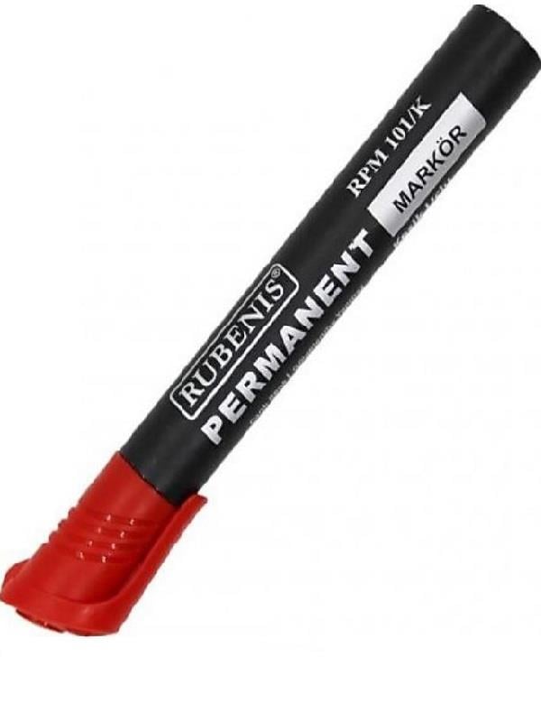 RUBENİS RPM-101 PERMANENT MARKER KIRMIZI