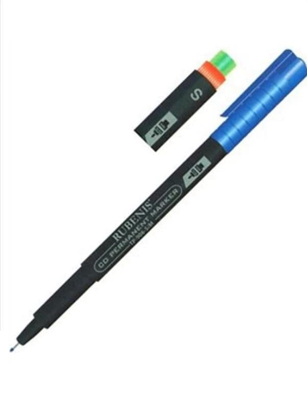 Rubenis TP-906-S/M Silgili CD Kalemi Mavi S 1 ADET