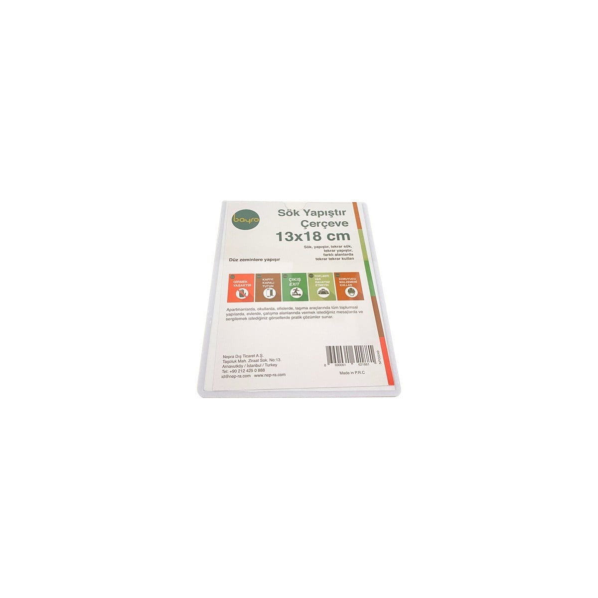 SÖK YAPIŞTIR ÇERÇEVE (13X18) (NP00049) DİKEY