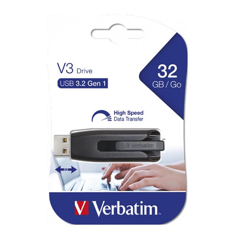 VERBATİM BELLEK 49173 32 GB V3 USB 3,2