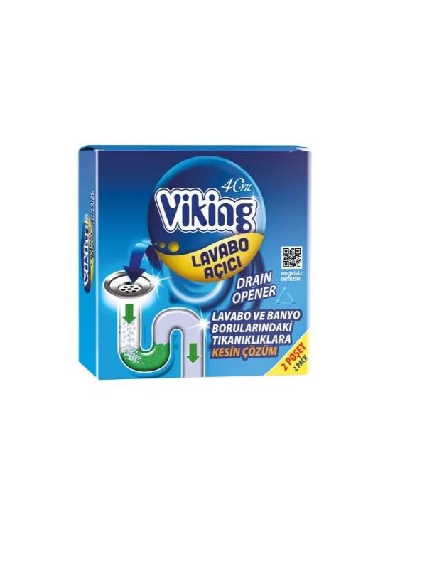 VİKİNG LAVABO AÇICI TOZ 2X50 GR