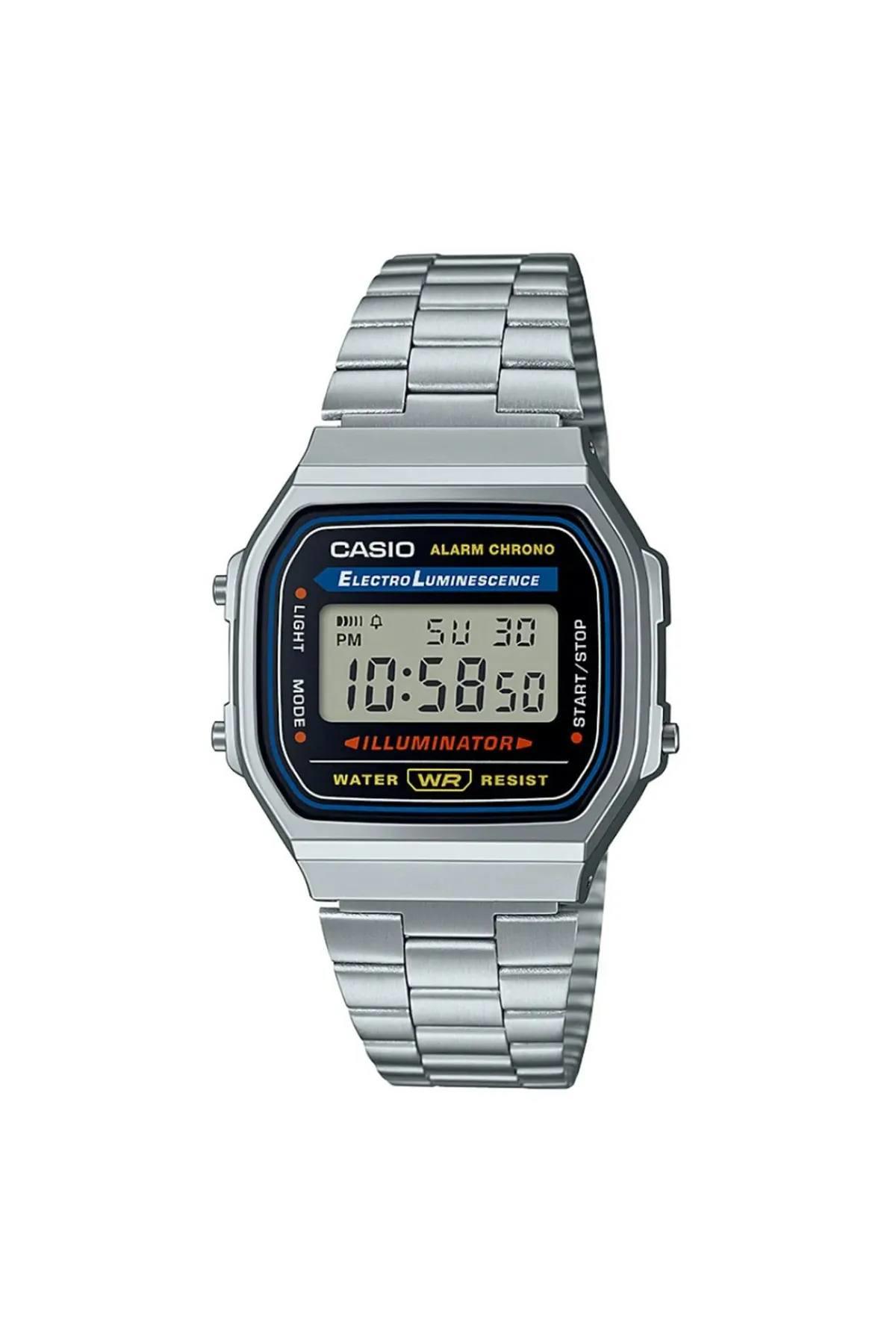 Casio  A168WA-1WDF Retro Erkek Kol Saati