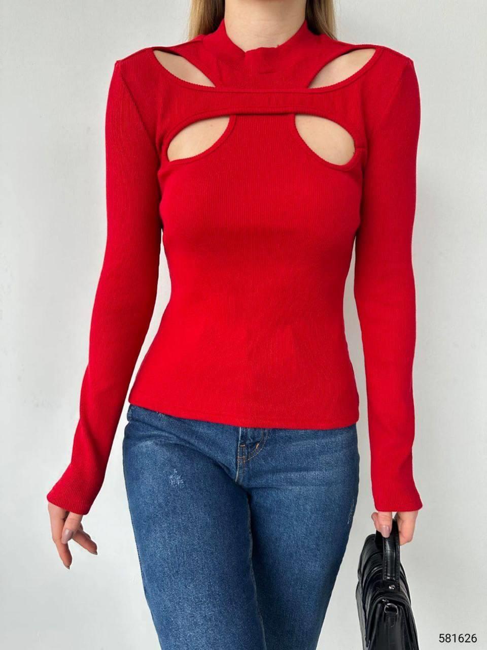 Kaşkorse BLUZ 581626 KIRMIZI