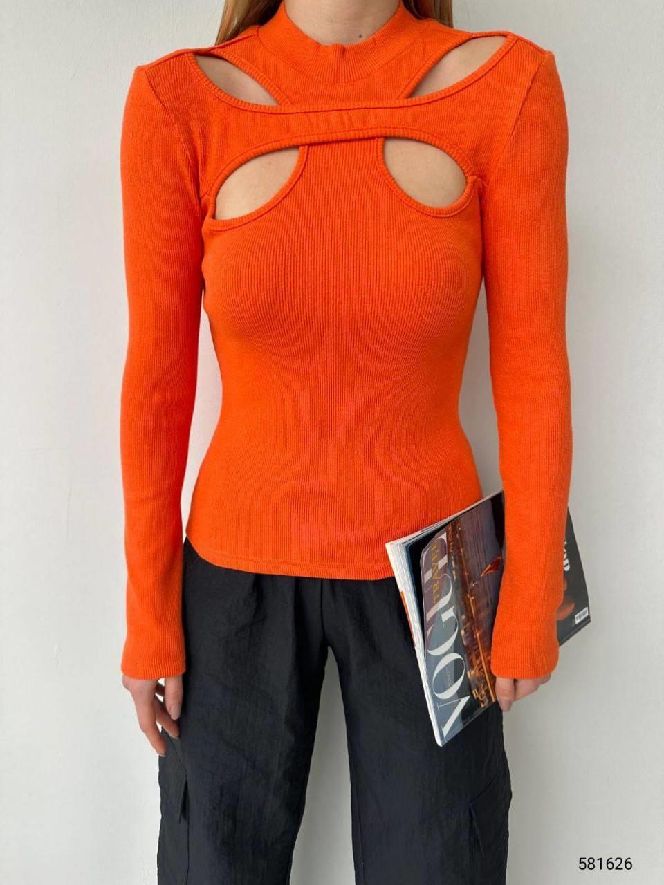 Kaşkorse BLUZ 581626 TURUNCU