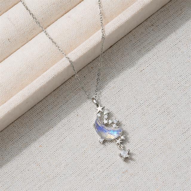 Crystal Moon Kolye