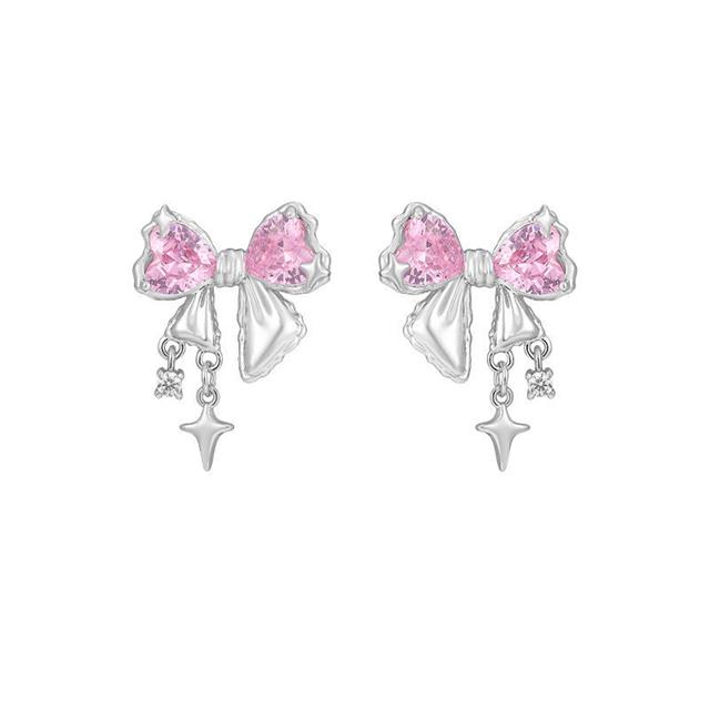 Pink Arc Küpe Çifti