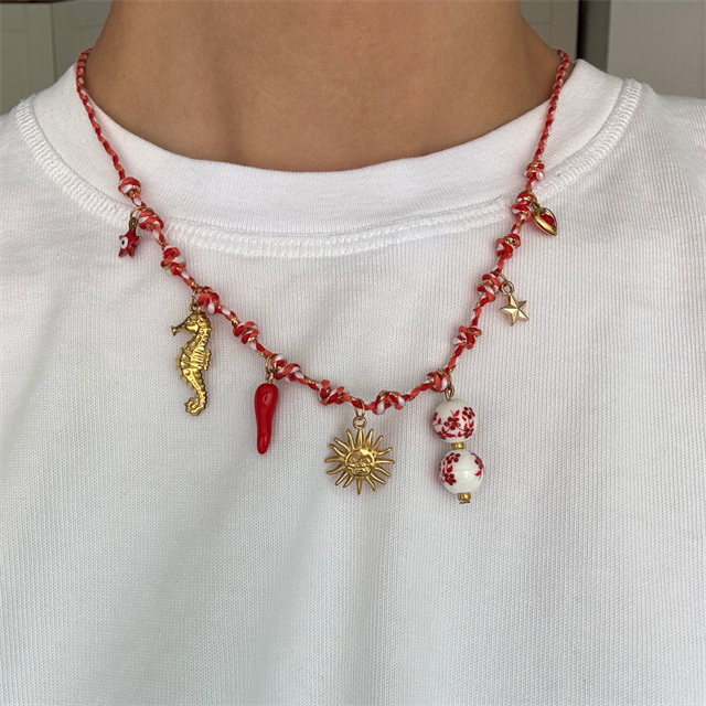 Sunset Charm Kolye