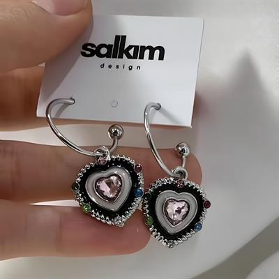 Black Heart Küpe