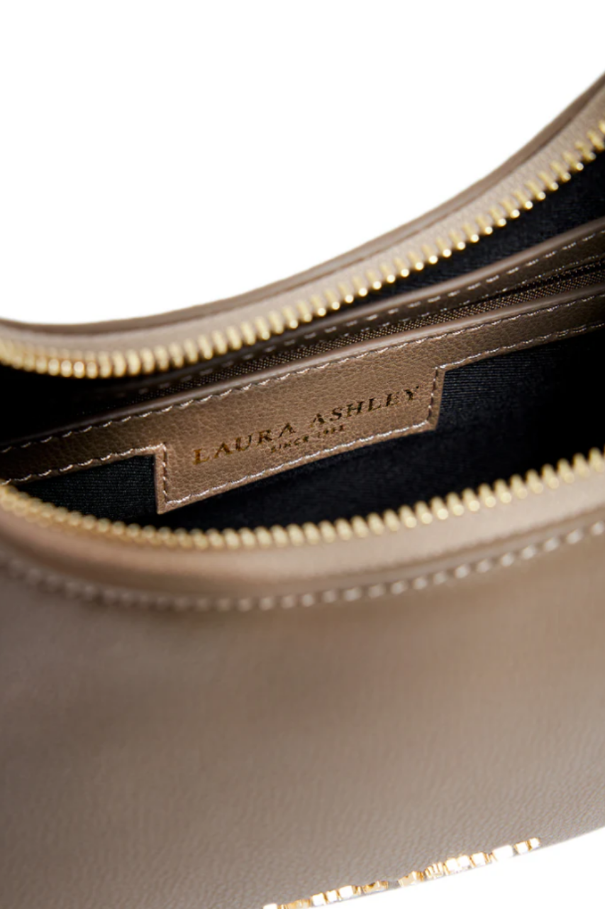 Laura Ashley Altın Zincir Detaylı Omuz ve El Çantası
