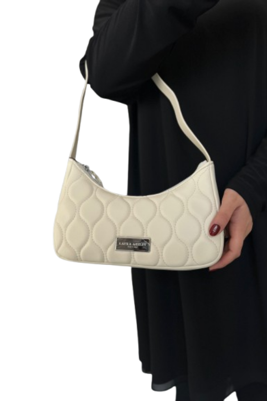Laura Ashley Dalga Desenli Omuz Çantası