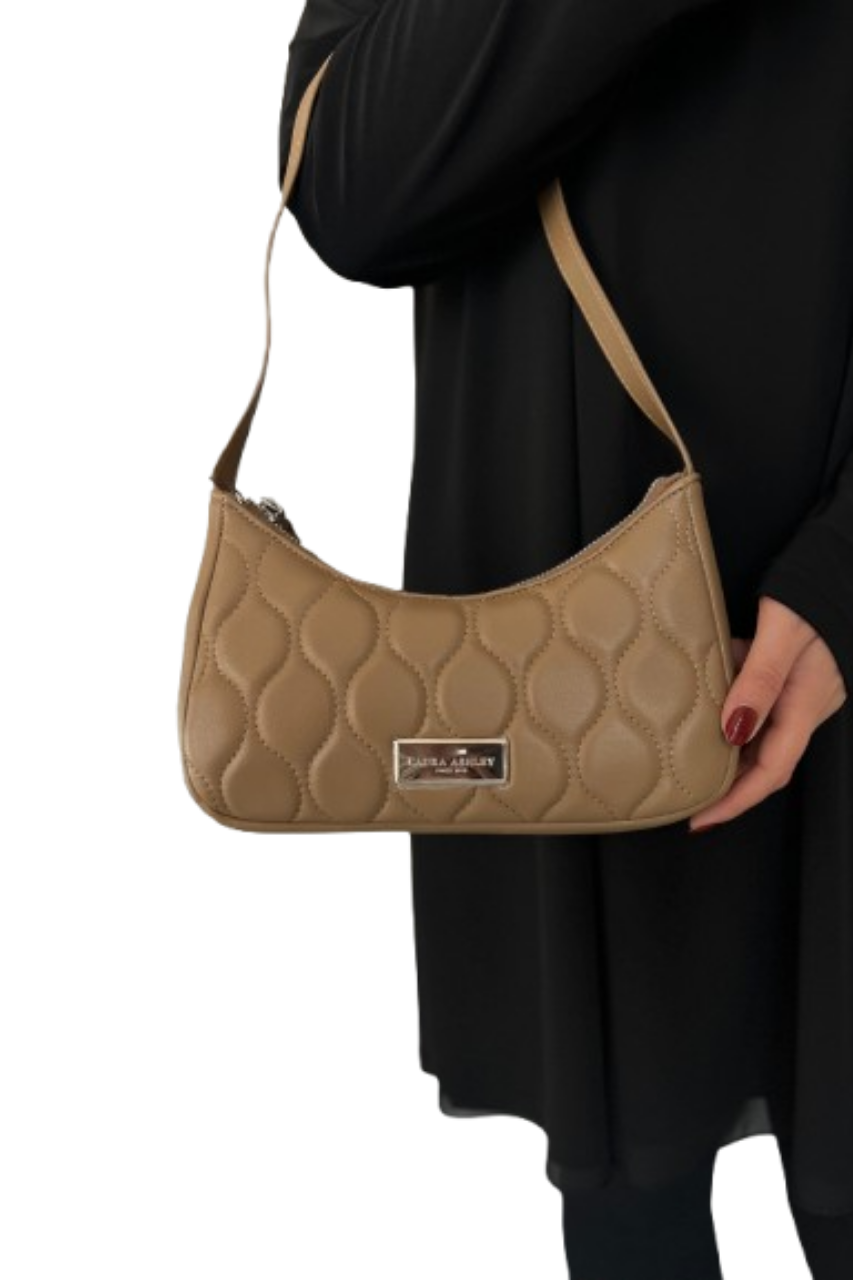 Laura Ashley Dalga Desenli Omuz Çantası