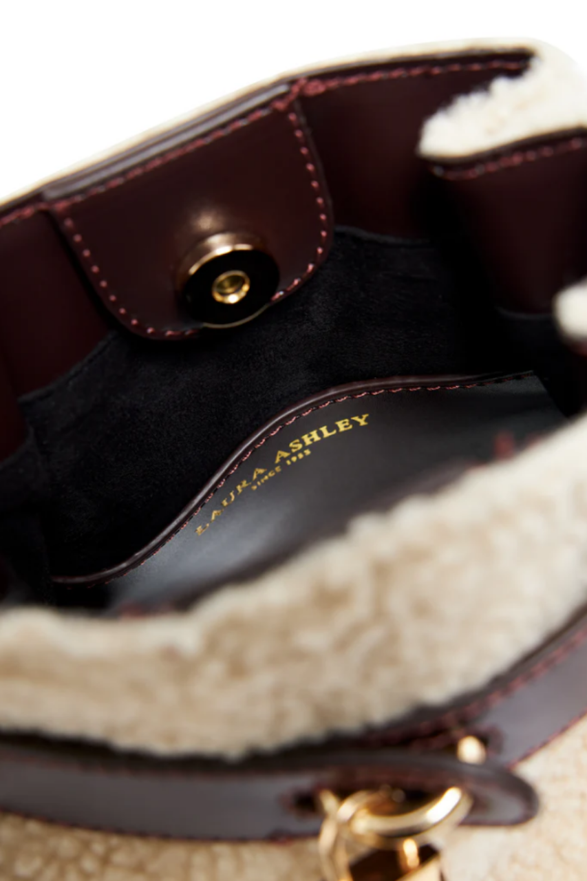 Laura Ashley Teddy Kumaş Omuz ve El Çantası