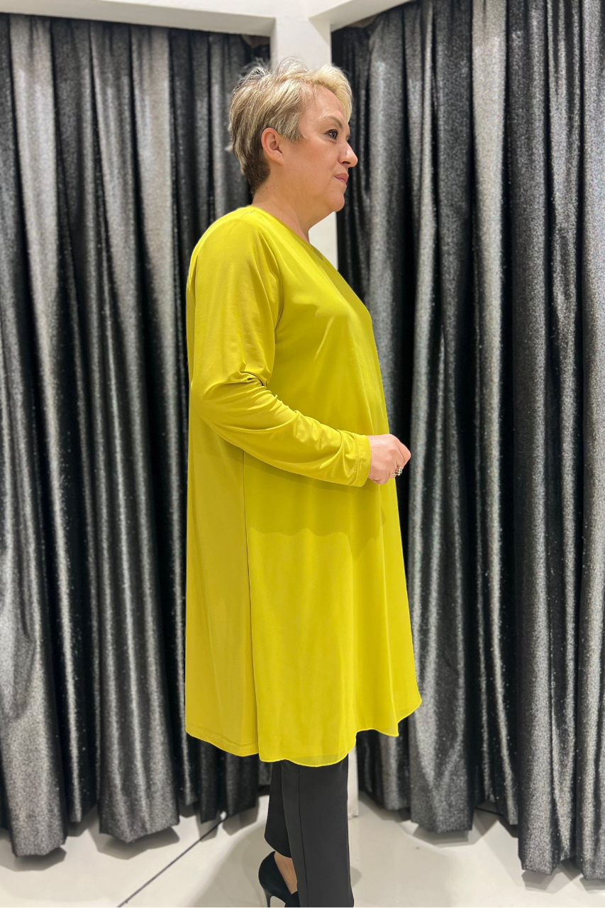 Selma Büyük Beden 100 cm Uzun Kol İçlik/Tunik
