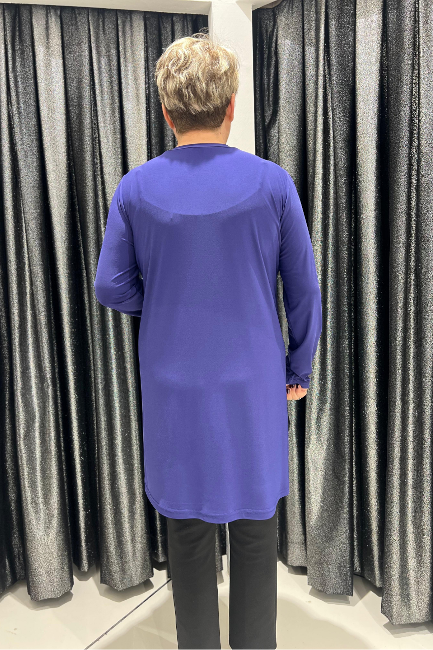 Selma Büyük Beden 90cm Uzun Kol İçlik/Tunik