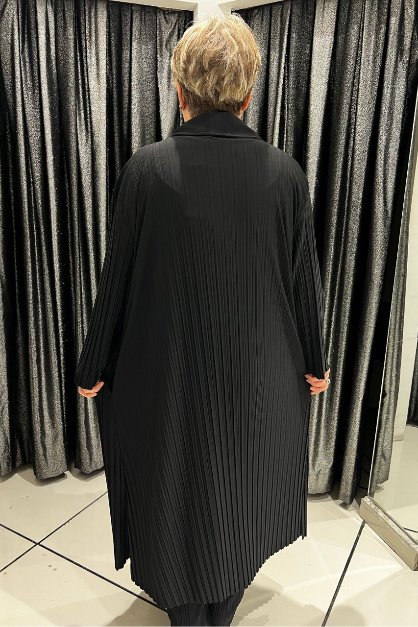 Selma Büyük Beden Broş Detaylı Şık Hırka