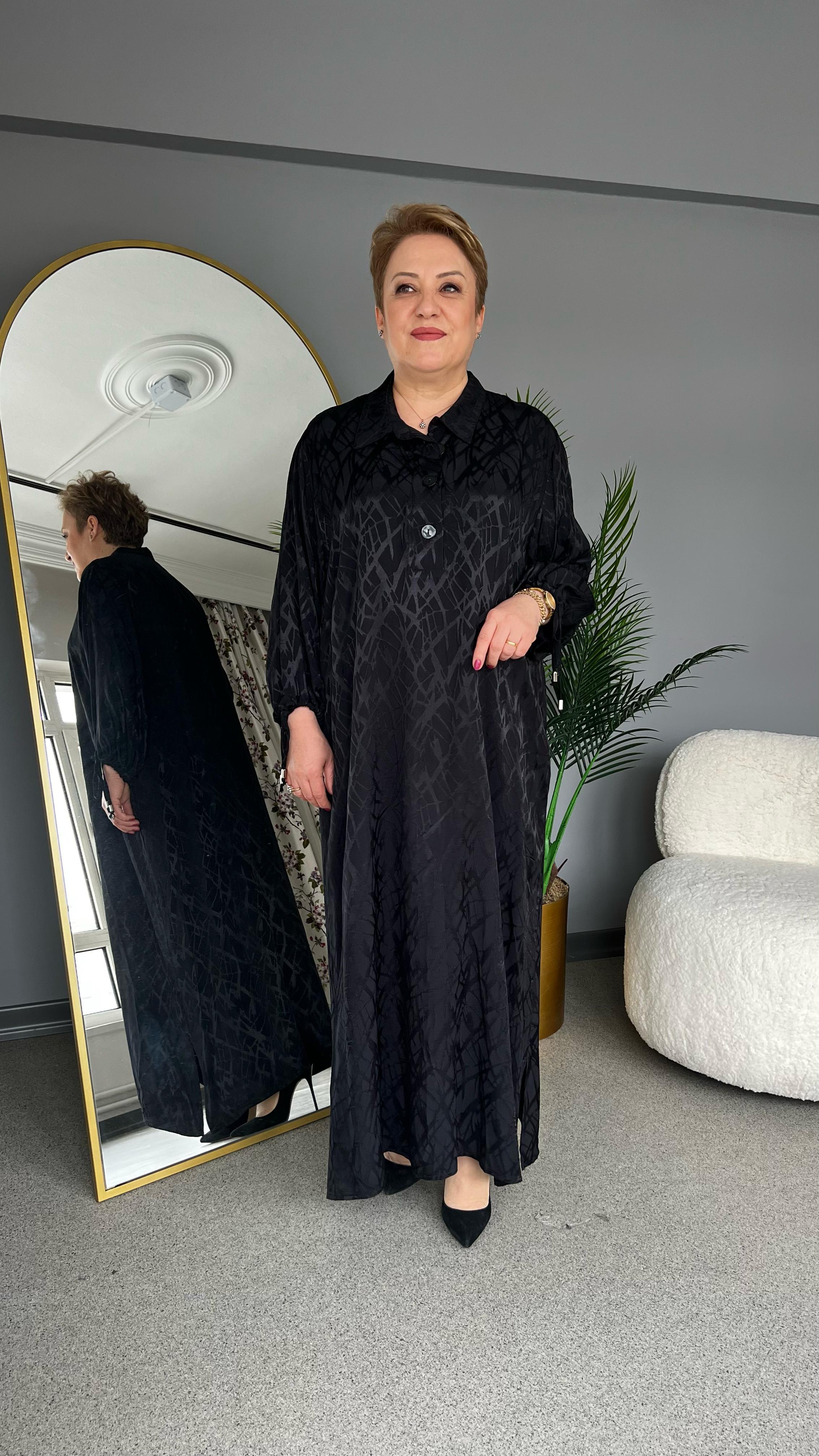 Selma Büyük Beden Elbise