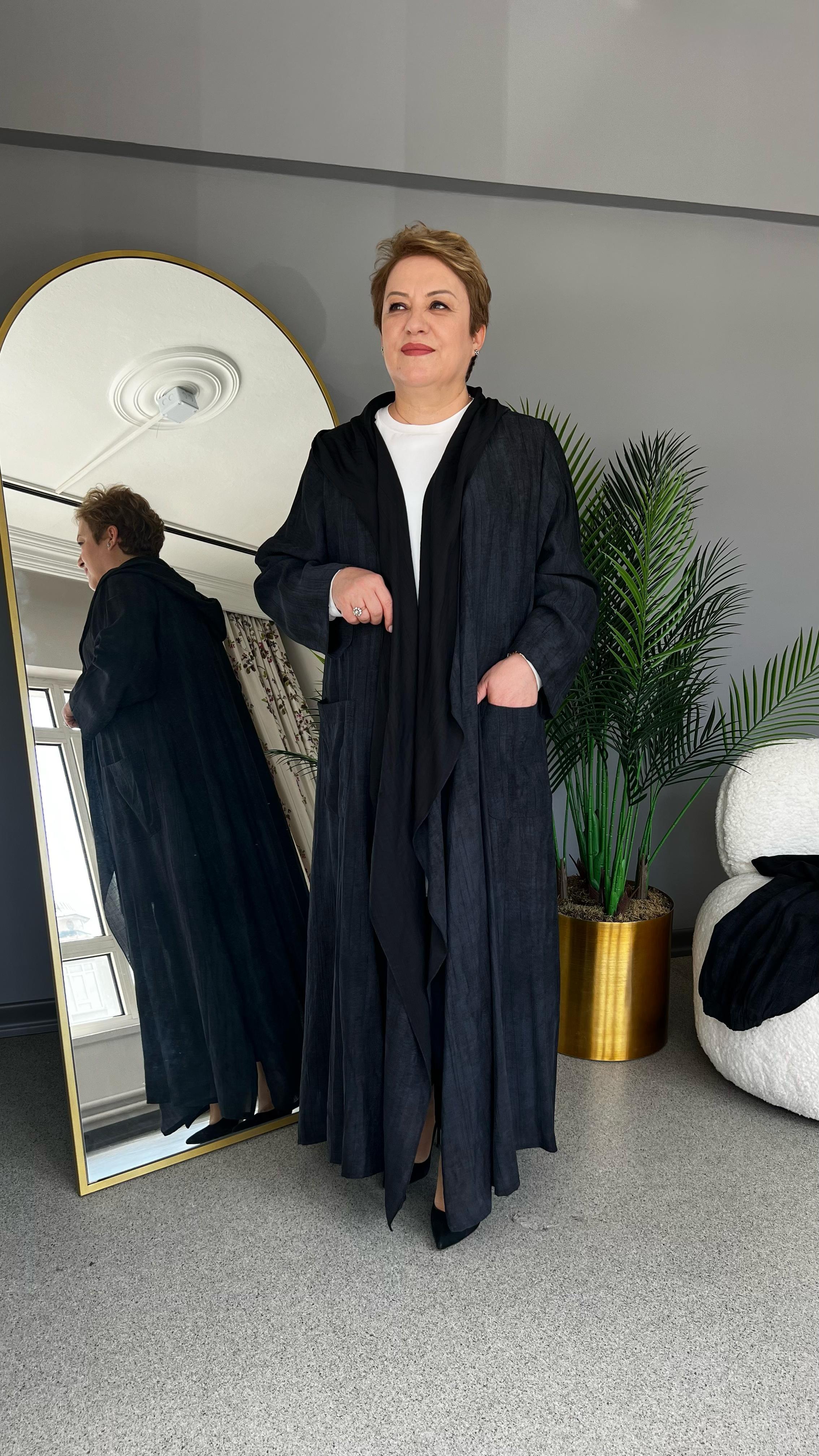 Selma Büyük Beden Hırka ve Pantolon Takım