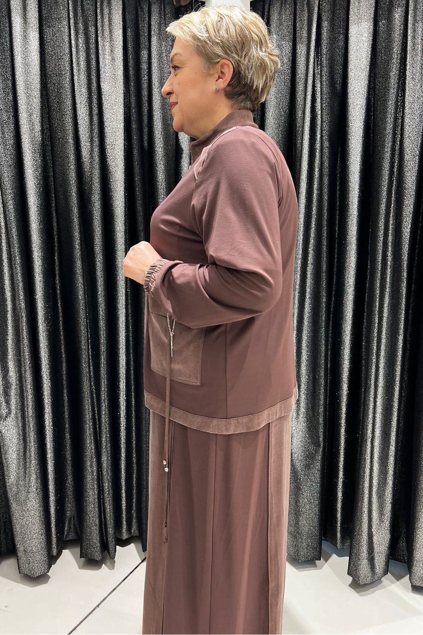 Selma Büyük Beden İçli Dışlı İkili Takım