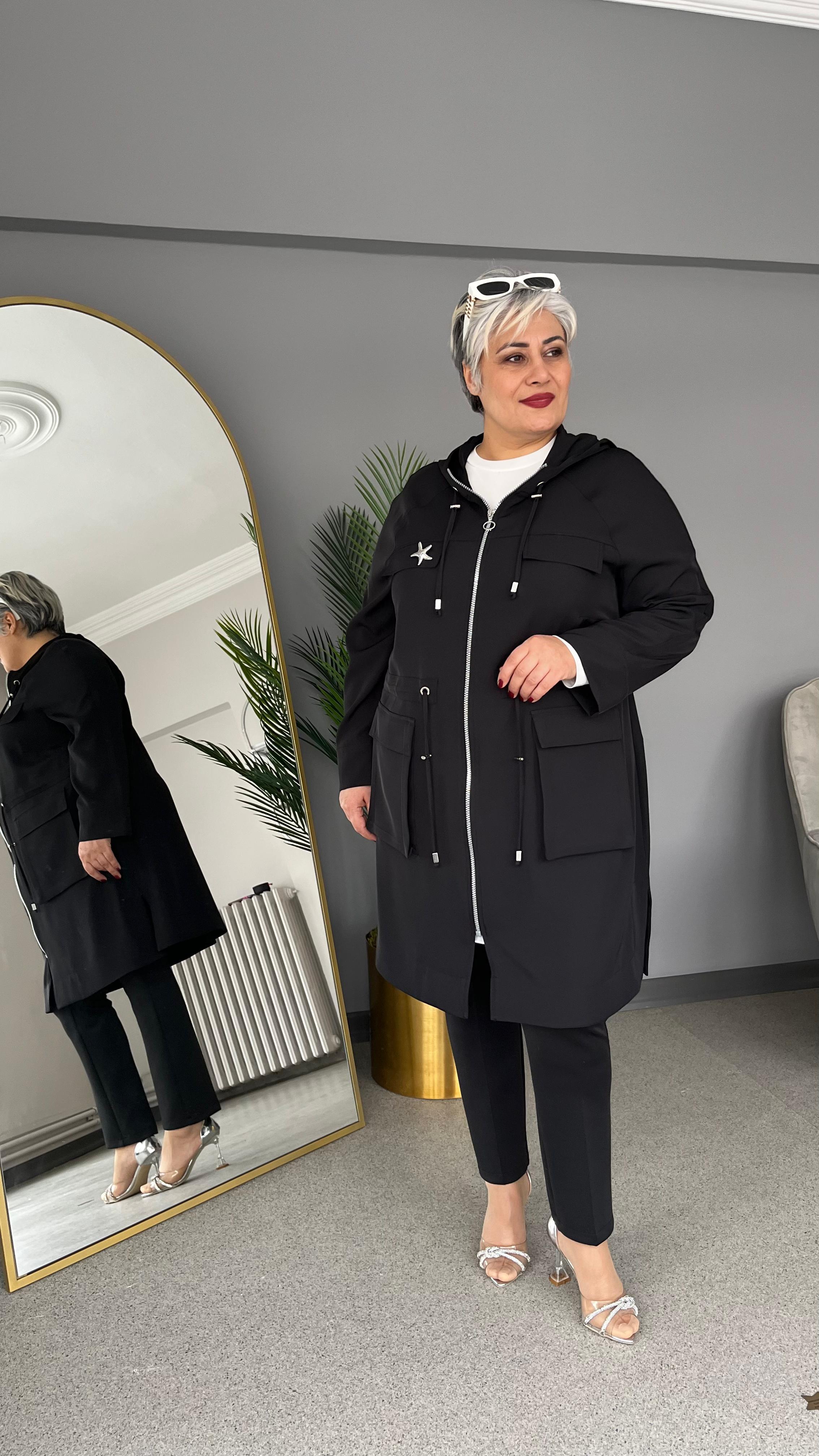 SELMA BÜYÜK BEDEN MEVSİMLİK KAP