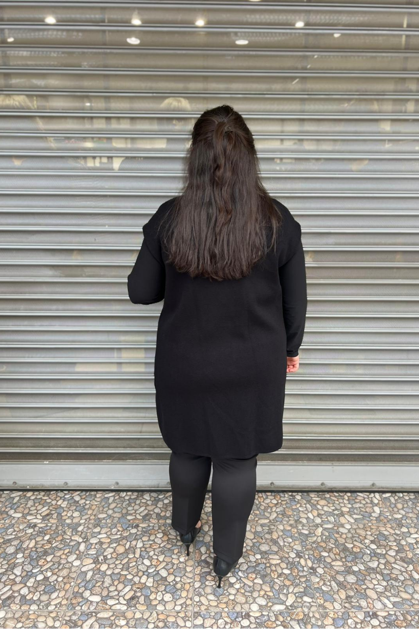 Selma Büyük Beden Modern Tasarım Yelek