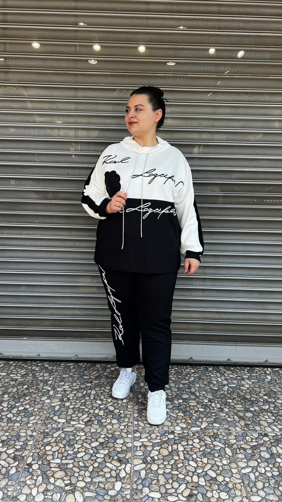 Selma Büyük Beden Oversize Konforlu Takım