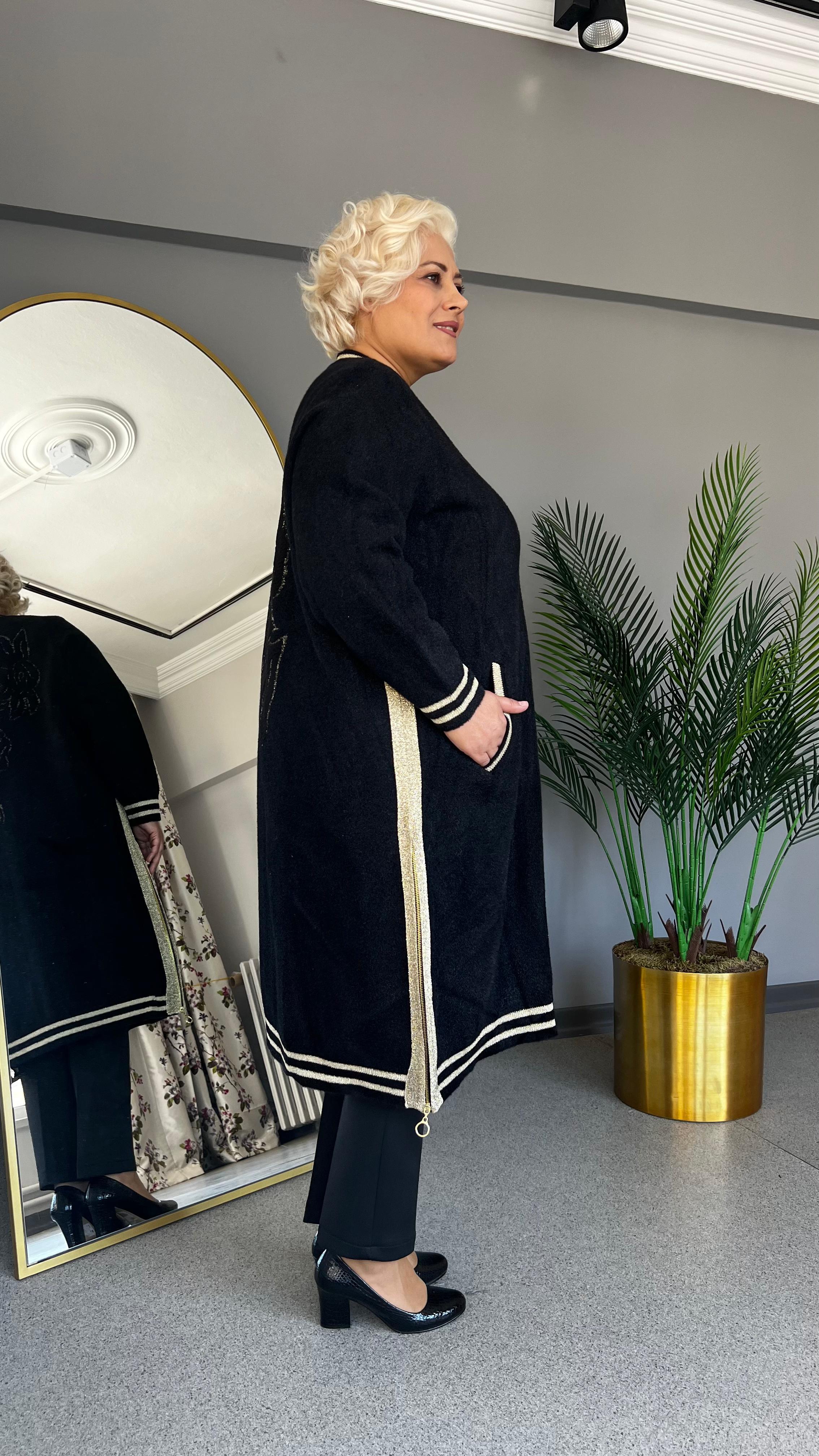 Selma Büyük Beden Spor Şık Hırka