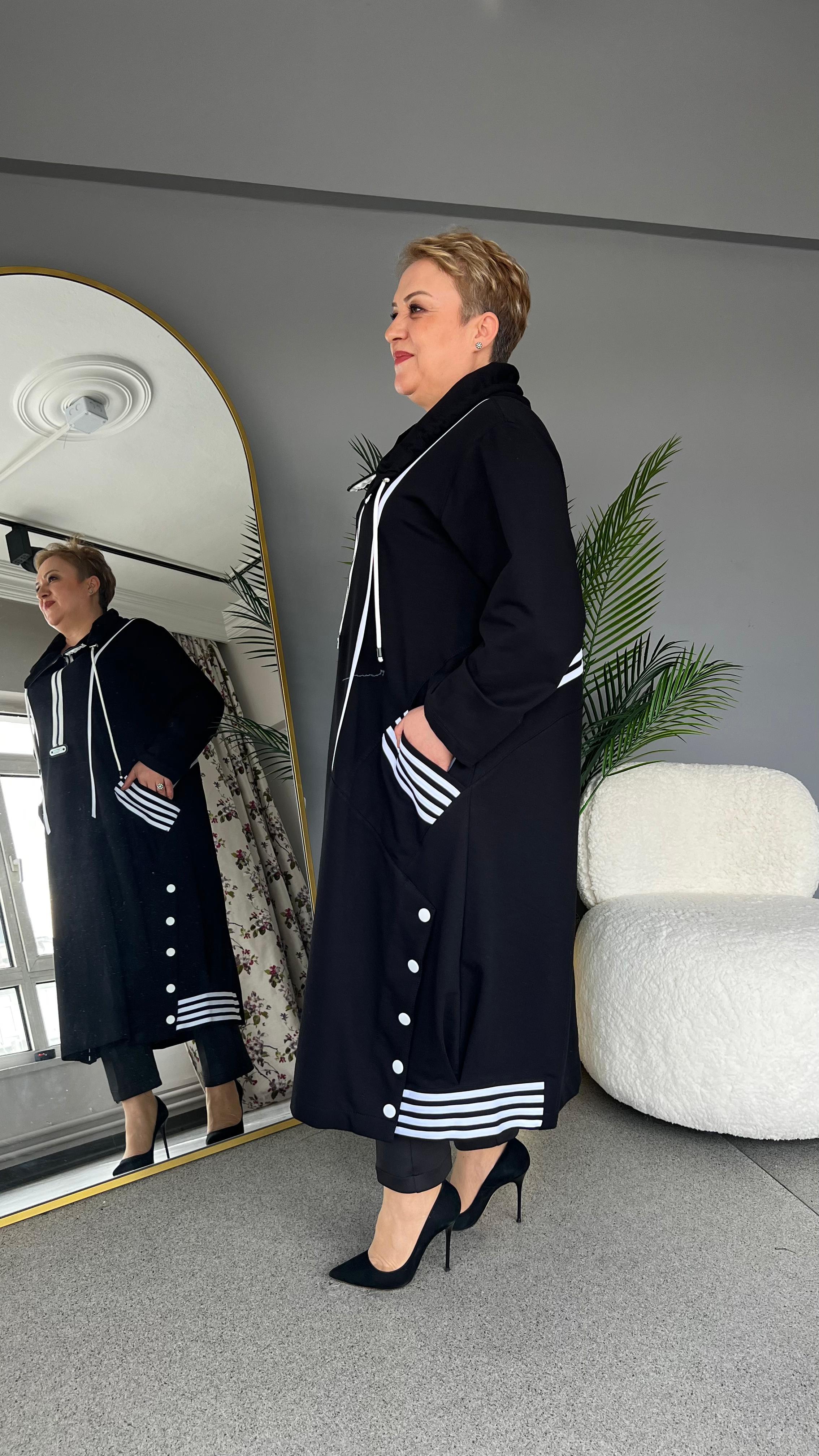 Selma Büyük Beden Spor Tunik Elbise