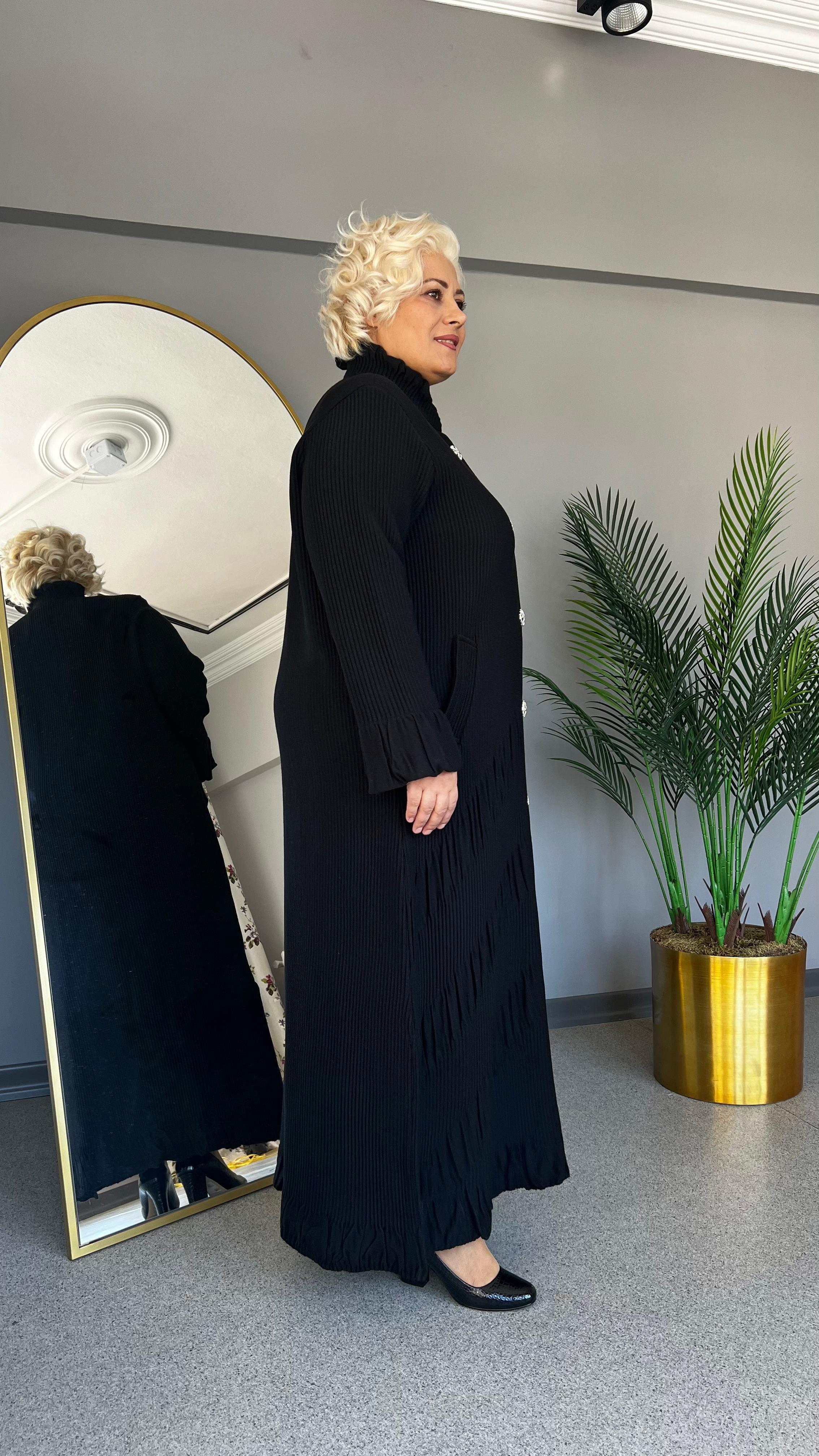 Selma Büyük Beden Triko Hırka