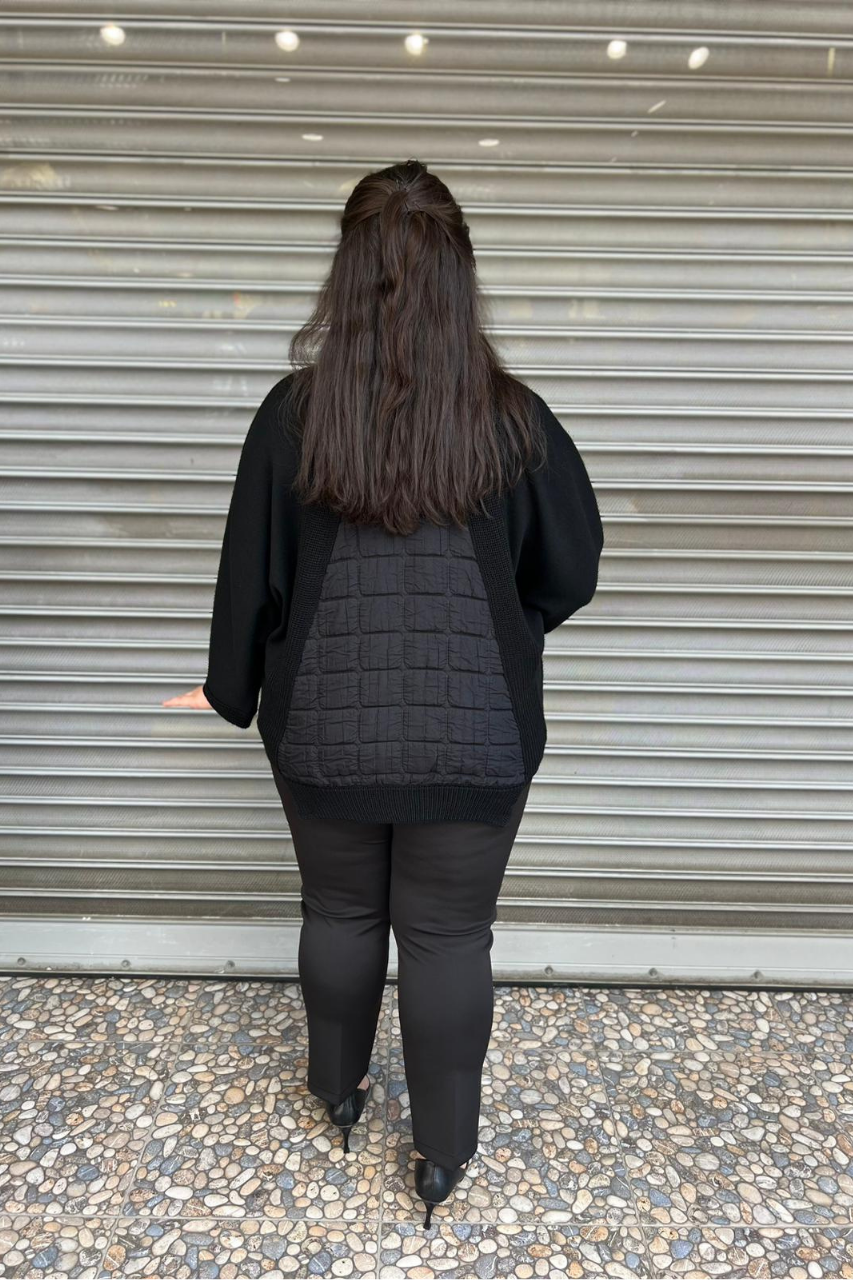 Selma Büyük Beden Triko Hırka