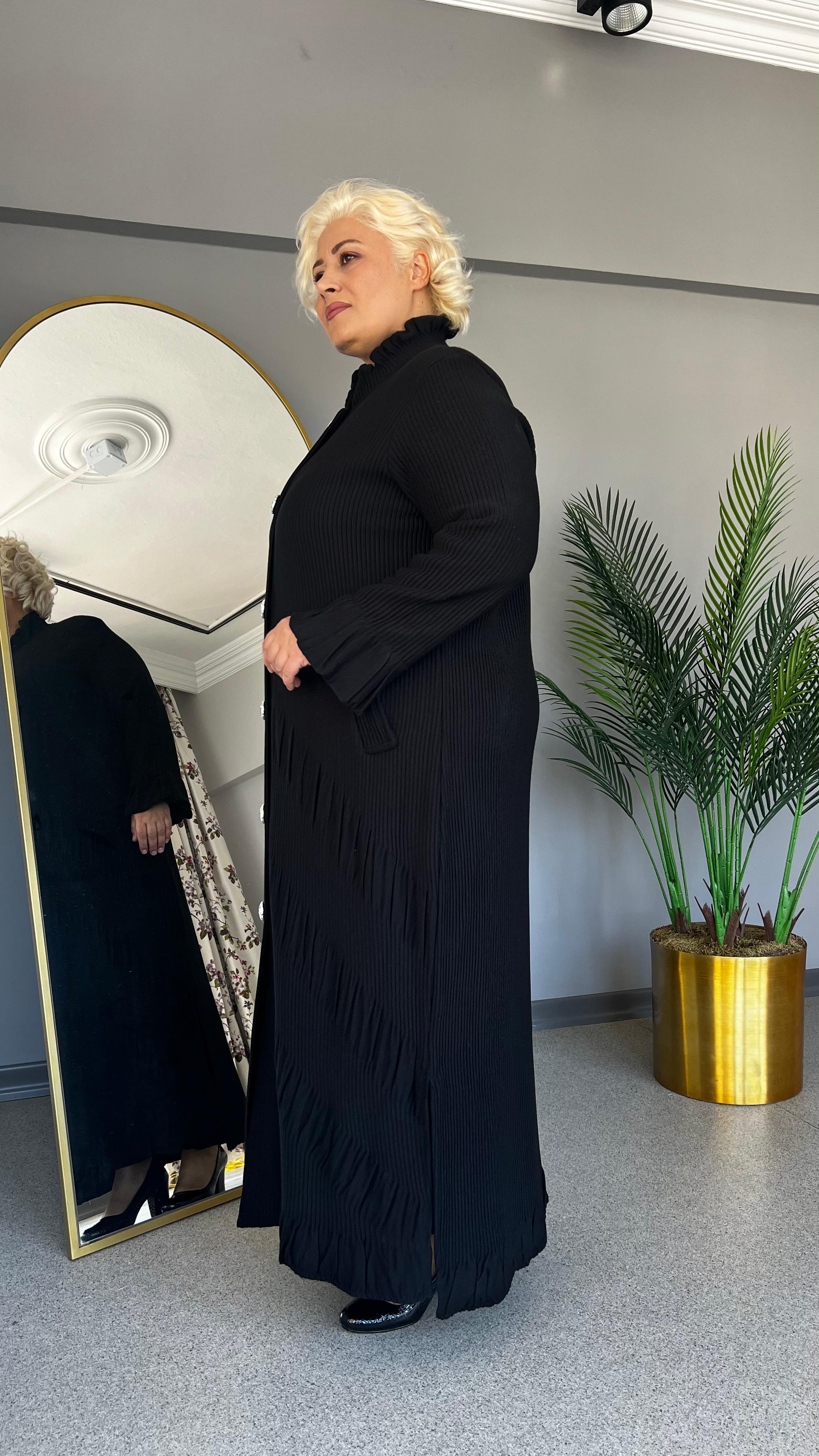 Selma Büyük Beden Triko Hırka