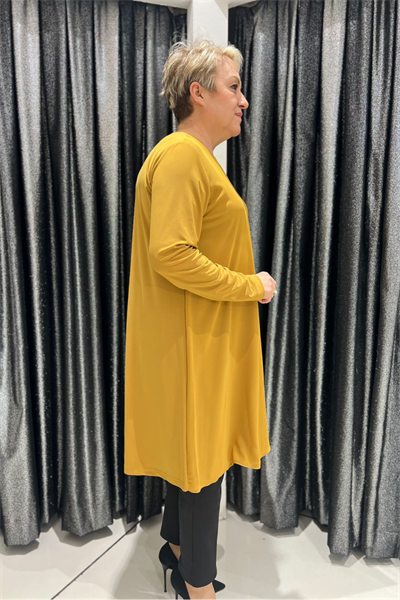 Selma Büyük Beden 100 cm Uzun Kol İçlik/Tunik
