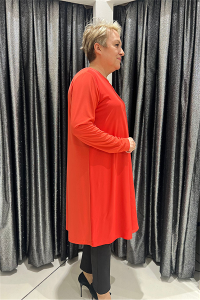 Selma Büyük Beden 100 cm Uzun Kol İçlik/Tunik