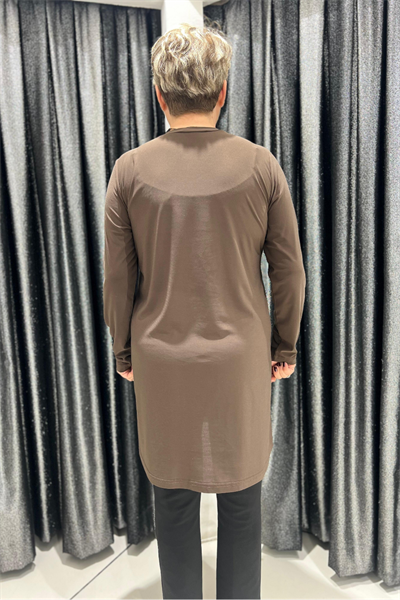 Selma Büyük Beden 90cm Uzun Kol İçlik/Tunik