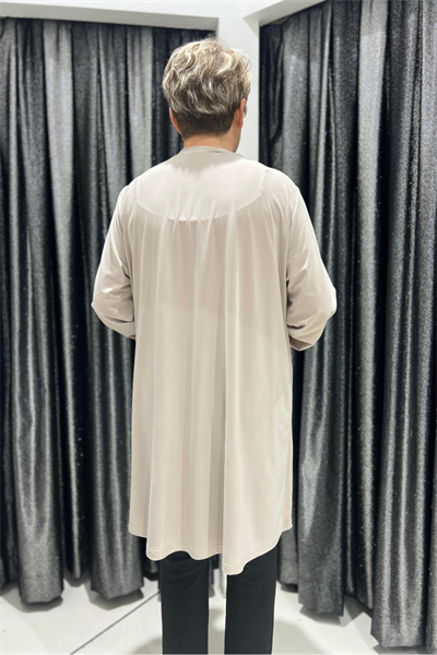 Selma Büyük Beden 90cm Uzun Kol İçlik/Tunik