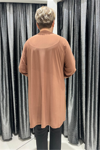 Selma Büyük Beden 90cm Uzun Kol İçlik/Tunik