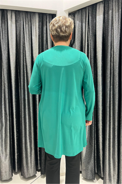 Selma Büyük Beden 90cm Uzun Kol İçlik/Tunik