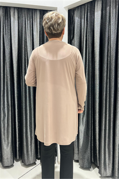 Selma Büyük Beden 90cm Uzun Kol İçlik/Tunik
