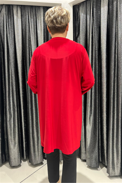 Selma Büyük Beden 90cm Uzun Kol İçlik/Tunik