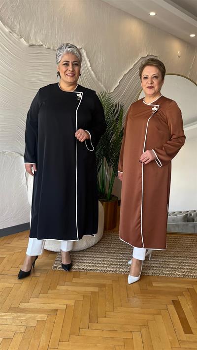 Selma Büyük Beden Anvelop Klasik Kap