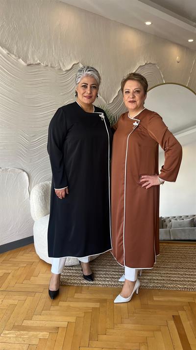 Selma Büyük Beden Anvelop Klasik Kap