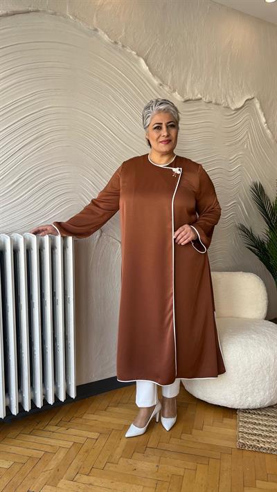 Selma Büyük Beden Anvelop Klasik Kap